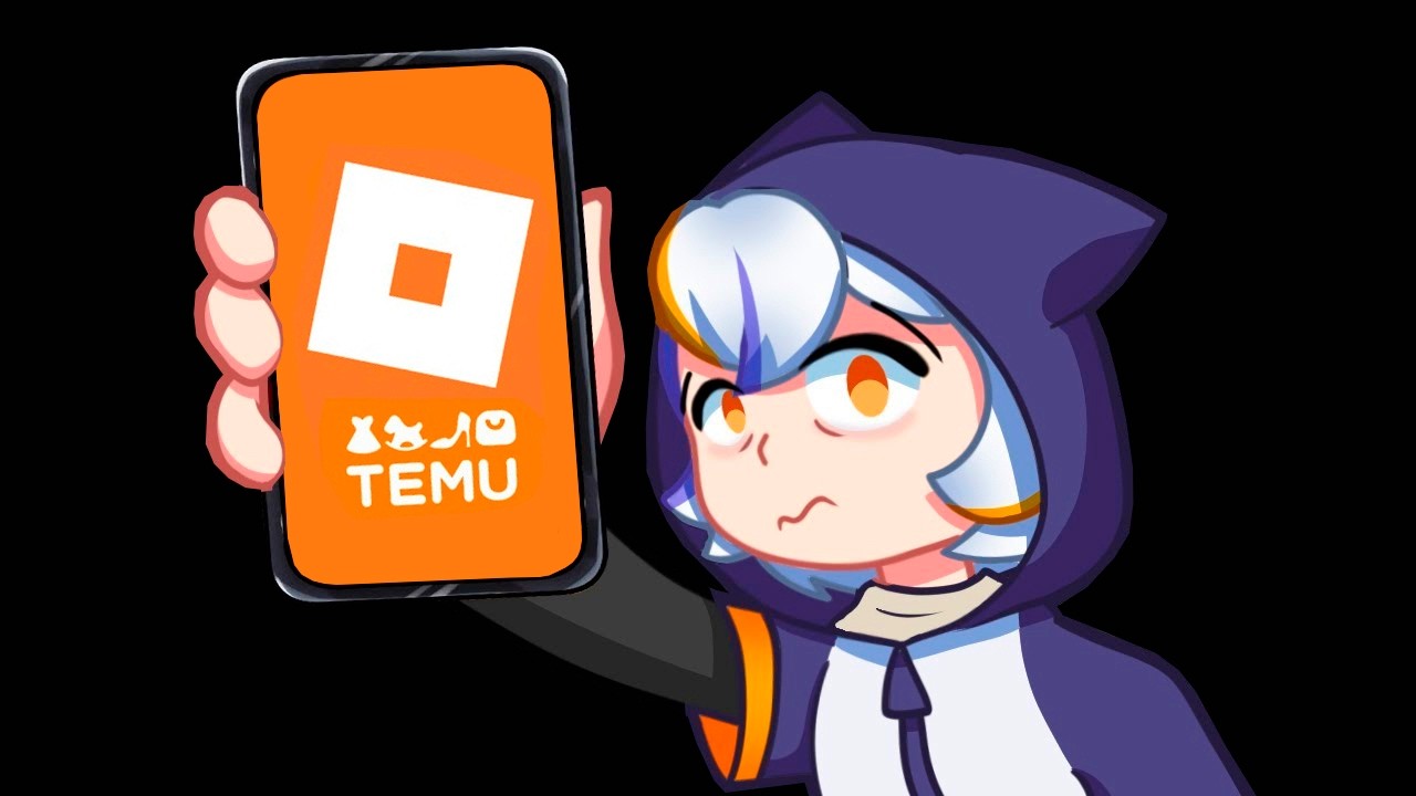 Probé ROBLOX en un CELULAR DE TEMU 😮📱