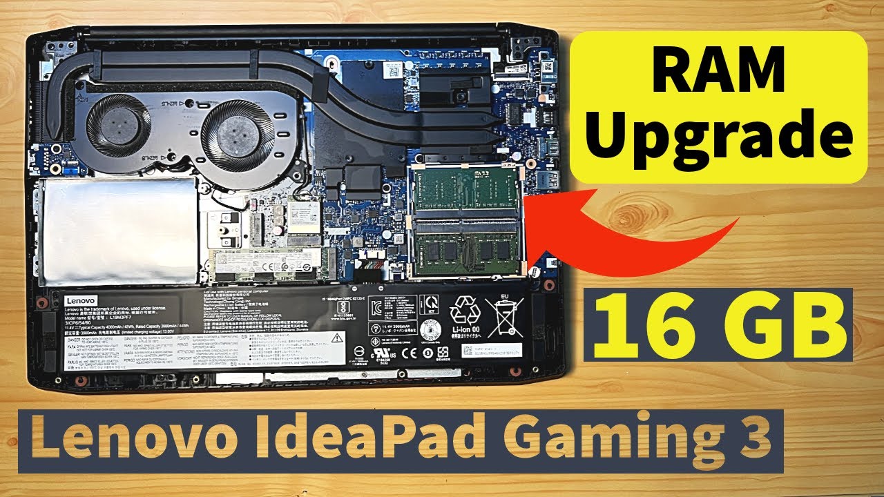 Upgrading RAM To 16GB In Lenovo Ideapad Gaming 3 Complete Tutorial