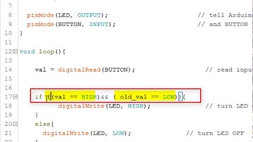 project_02 :  Arduino with LED & button interface.