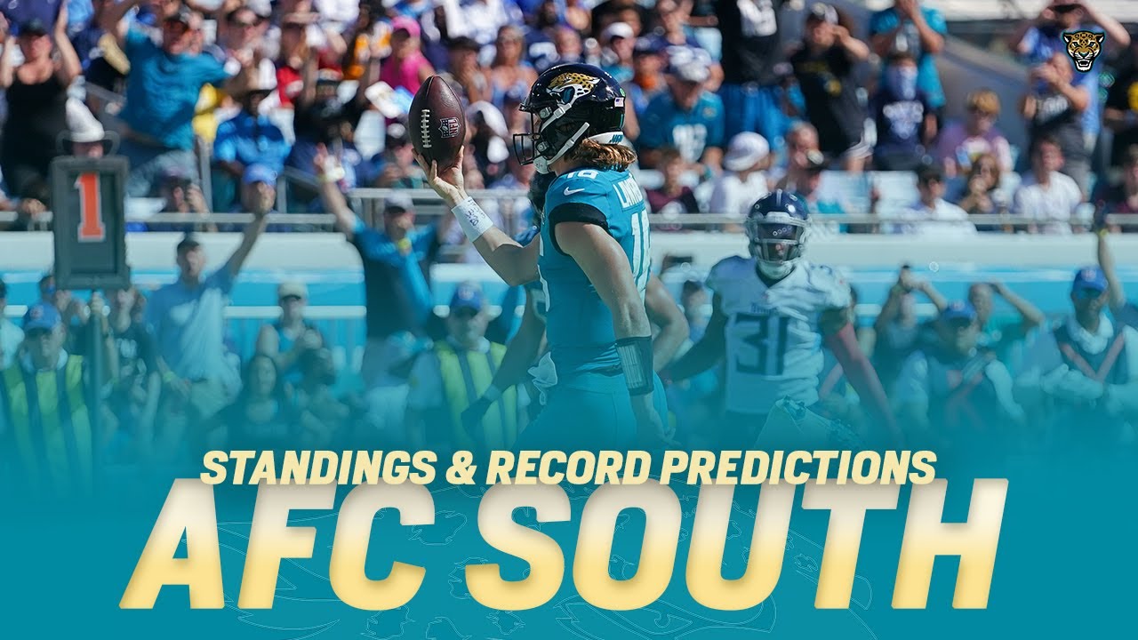 AFC South Standings & Record Predictions 