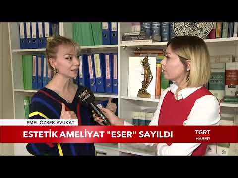 Estetik Ameliyat Eser Sayıldı