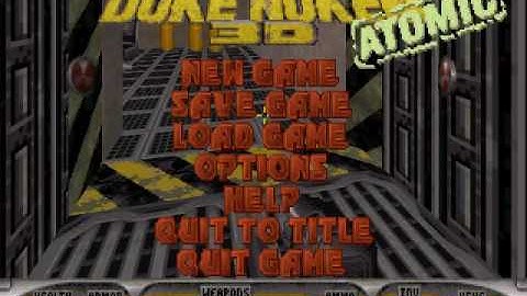 Duke Nukem - Duke it out in DC! (DOS)