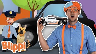 Blippi Police Car Song! | Kids Songs & Nursery Rhymes | Educational Videos for Toddlers