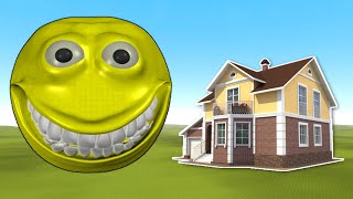 GIGGLE NPC VS HOUSES! - Garry's mod Sandbox