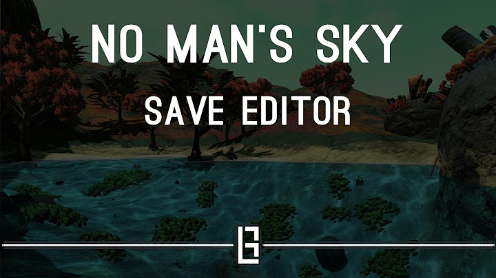 No Man's Sky : Save Editor