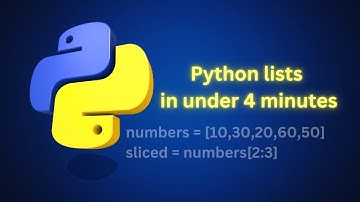 Learn Python Lists in under 4 Minutes: Beginner-Friendly Guide with Examples #pythonlists  #python