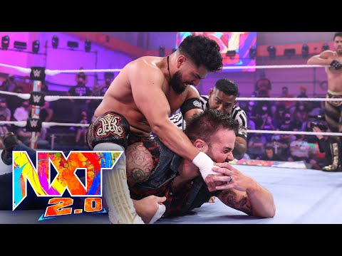 Josh Briggs & Brooks Jensen vs. Legado del Fantasma: WWE NXT, Oct. 19, 2021