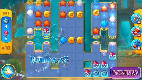 Fishdom level 1689 HD