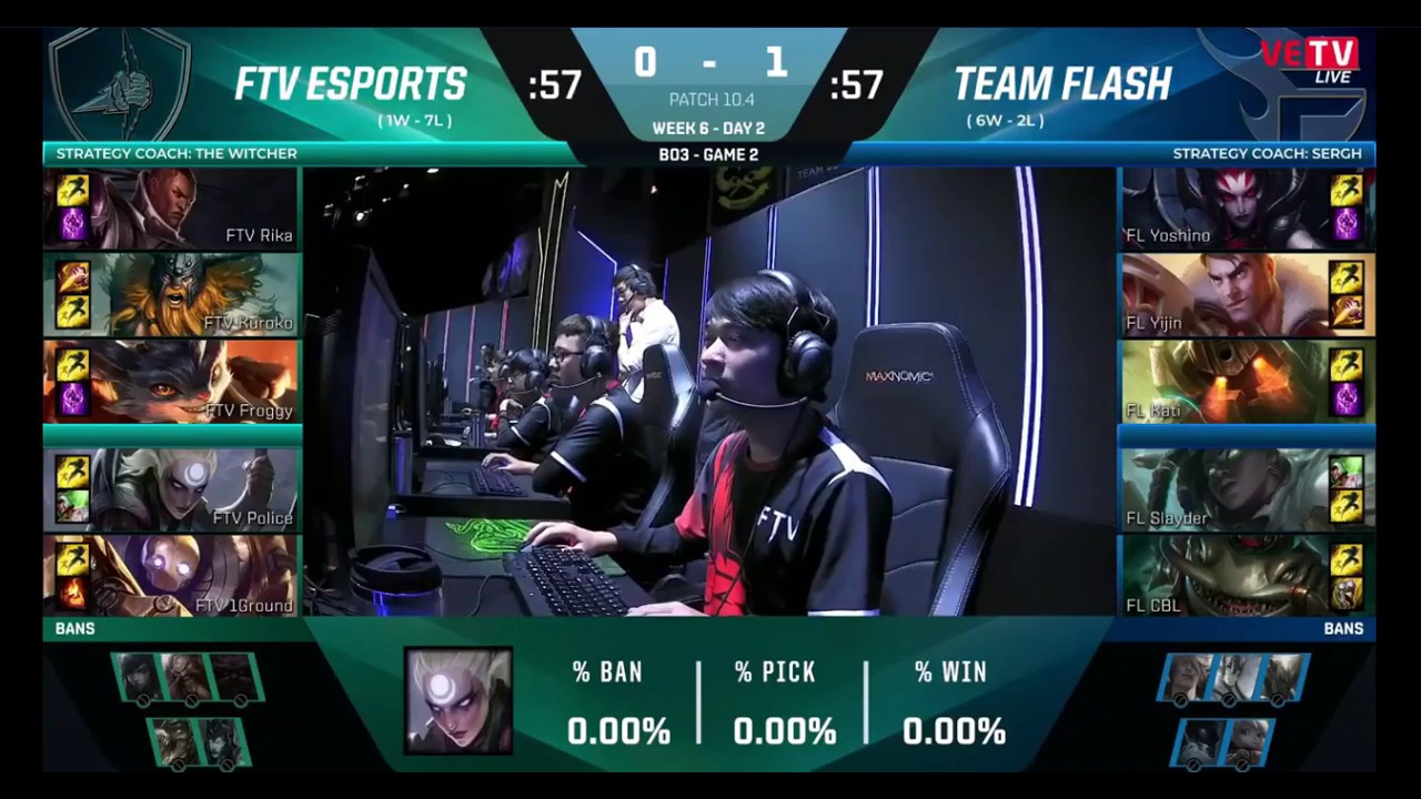 FL vs FTV Game 2 VCS Spring 2020 W6D2 | By Global Games