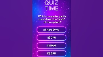 Quiz Time Challenge | Can You Answer This? | Computer Quiz