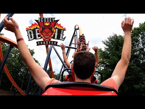 Video: Video S Názvom Six Flags Jersey Devil Coaster