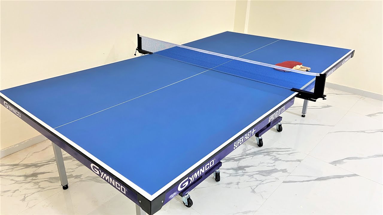 Best Table Tennis Table for Home, Office, Club and Professional 5x9 feet (Gymnco)