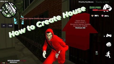How To Create House In (Gta Samp)
