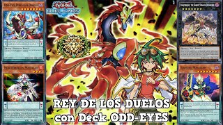 REY DE LOS DUELOS con Deck ODD-EYES Destruye y Destierra con Sincros y XYZ | Yu-Gi-Oh! Duel Links