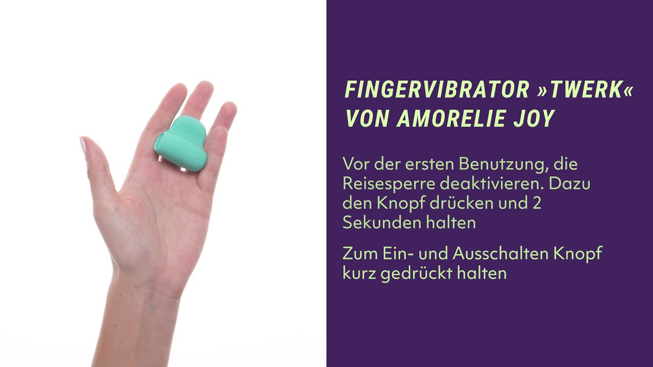 Türchen 17 - Twerk x Fingervibrator / AMORELIE Joy – Hilfecenter Amorelie  Adventskalender