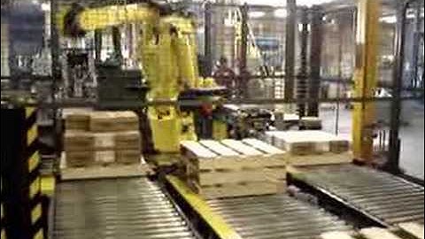 Fanuc S420iF Robotic Box Palletizing Cell - Part 2