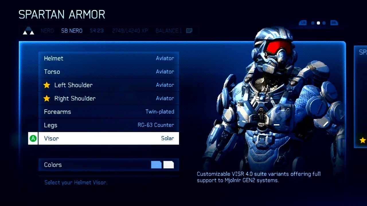 Halo 4 Spartan Armor Customization