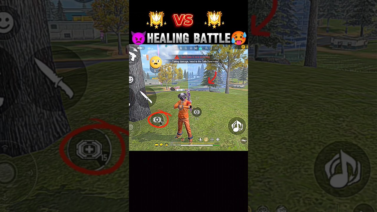 21 Super Medikit Challenge🥵 IN BR Mod 😰 Wait For End 😜 