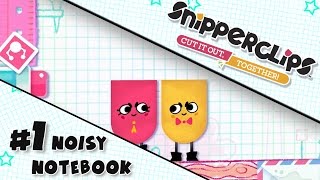 Snipperclips - Episode 1 - My first Switch Video