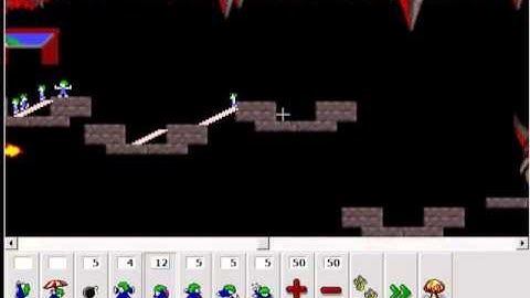 Lemmings DHTML [Taxing-Level10] way to conquer