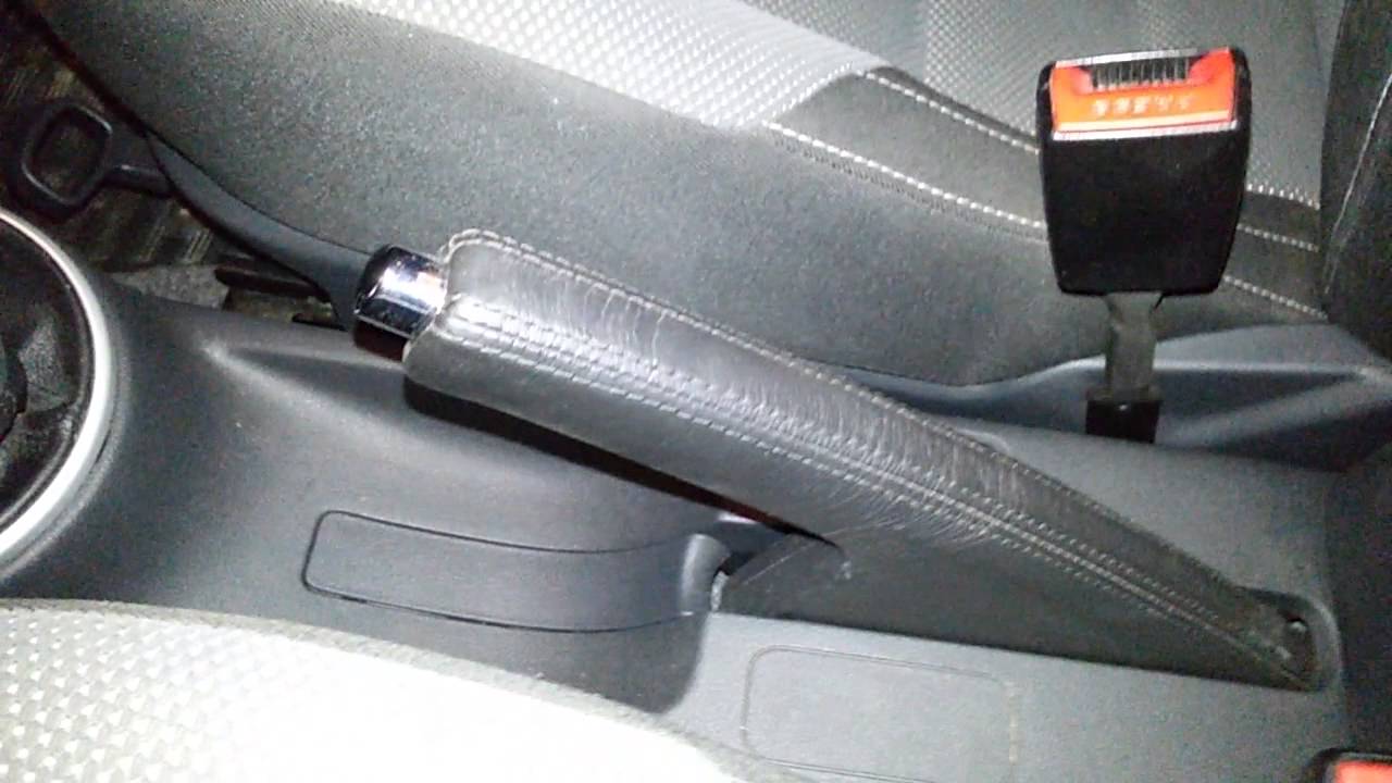 Как снять ручник на шкода октавия тур - 86 фото