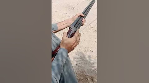AYA dubble barrel shotgun made in Spain