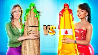 Кто Нарисует Лучше? Арт Челлендж! Бедная Vs Богатая