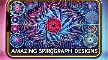 You’ll Watch This Spirograph Loop Again & Again! ✨🔄
