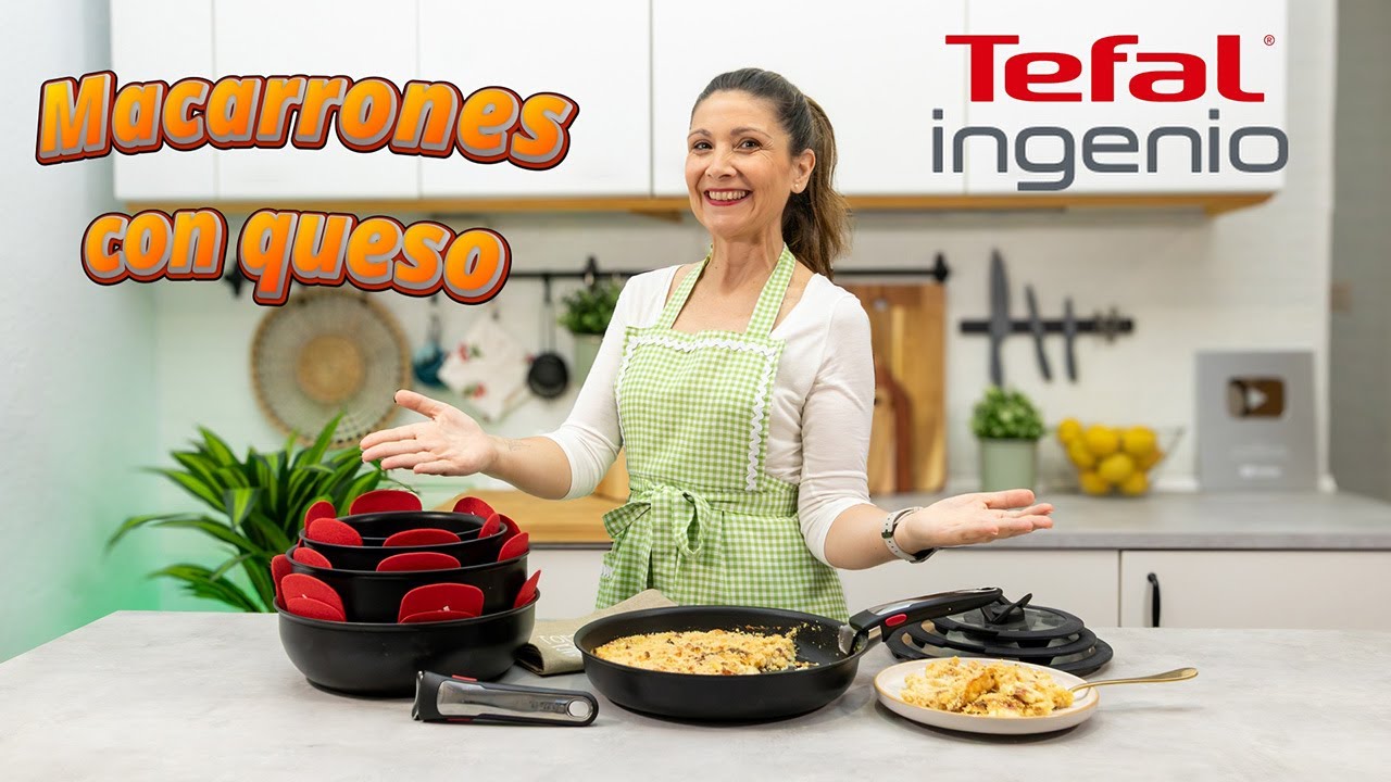 Macarrones con Queso PERFECTO en Sartenes Ingenio de Tefal