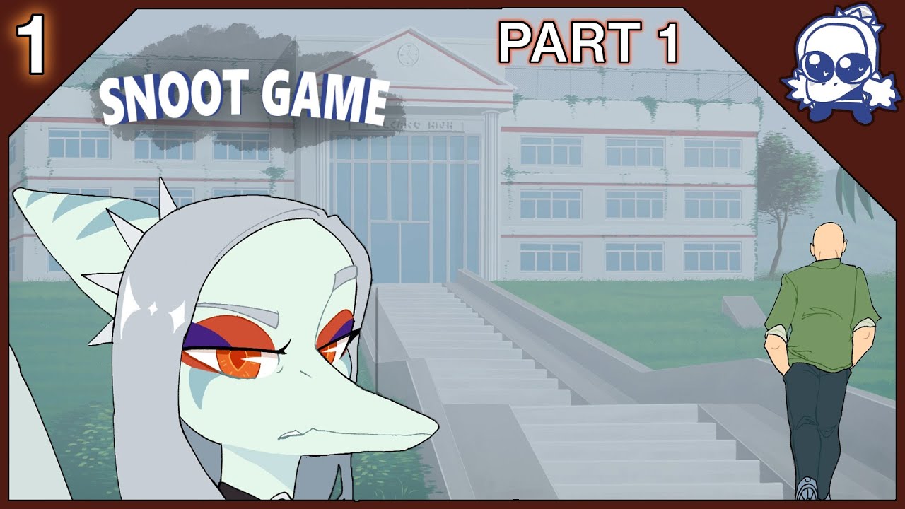 Snoot Game Part 1 - The Entrance to Volcano High [First Playthrough ...