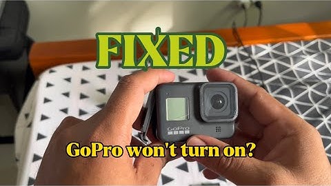 GoPro hero 8 problem Try to solve this