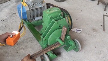 Máy uốn sắt thép xây dựng bằng mô tơ | Dụng cụ xây dựng
