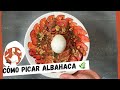 Cómo PICAR ALBAHACA (pasta y ensalada) | David Chef