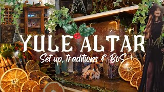 Yule Altar | Tips, ideas & Book of Shadows || Forest Witch