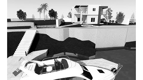 Archicad 18 Tutorial from A to Z - A villa on an island