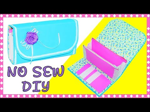 Easy DIY crafts | How to make a bag | DIY PURSE CLUTCH WALLET TUTORIAL NO SEW