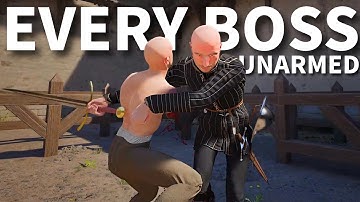 I Tried Beating  Every Boss In Half Sword Unarmed And It Cost Me My Sanity