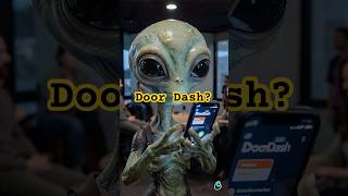 Zorp Discovers Humans Pay Extra to Avoid Movement 👽🍔 (Food Delivery) #alienhumor #alien  #zorp