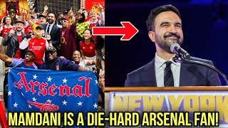 New York’s New Mayor Zohran Mamdani Is an ARSENAL Fan?! 😱