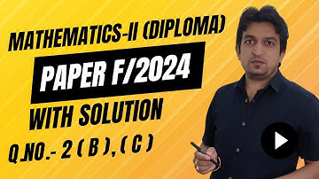 Diploma mathematics 2 previous year questions | polytechnic mathematics 2 previous year questions