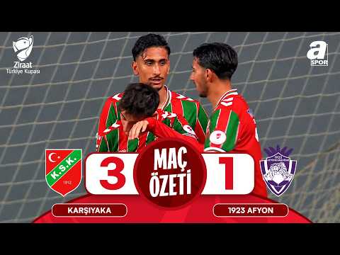 Karşıyaka - 1923 Afyon | MAÇ ÖZETİ | Ziraat Türkiye Kupası 2. Tur | 06.10.2026