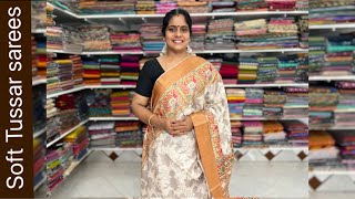 Soft Tussar sarees | Apavaranam| 27 May 2026  screenshot 4