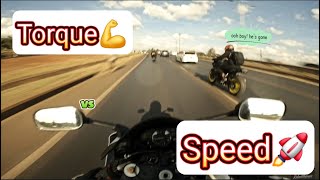 THE MASTER OF TORQUE MEETS THE MASTER OF SPEED ON A DUEL