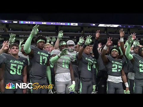 2023 All-American Bowl: Players pay tribute to Buffalo Bills' Damar Hamlin | NBC Sports
