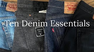 Ten Essentials I Learned About Denim