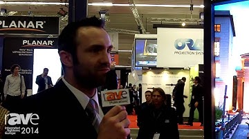 ISE 2014: Eyevis Launches Its 2mm LED Display Wall, Shown Integrated With Eyevis Display Solutions