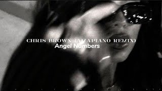 Chris Brown - Angel Numbers (Sped Up) Amapiano Remix Resimi