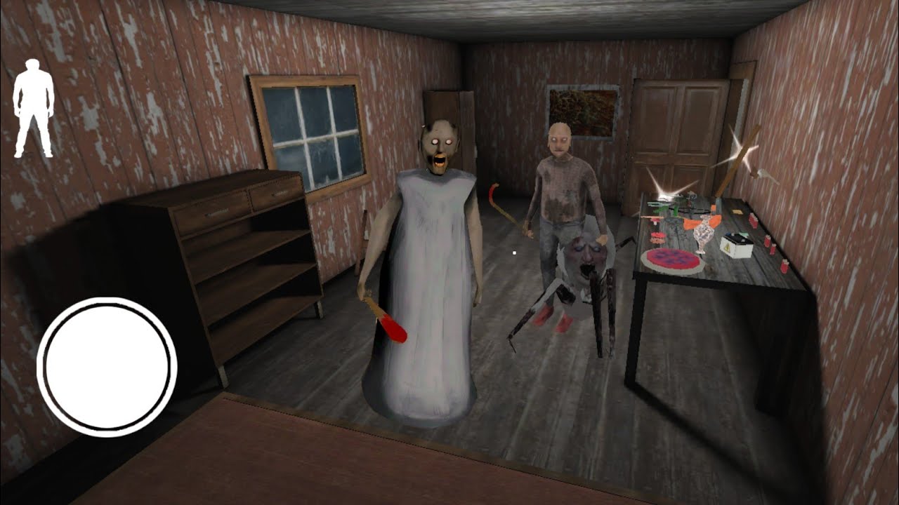 Granny Resurgence Mod All Items In Table | Spider Granny In Home | Granny Gameplay Horror Ep2