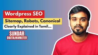🔥 WordPress SEO 👉 Sitemap &amp; Canonical Tag Setup | 🔴 Explained in Tamil