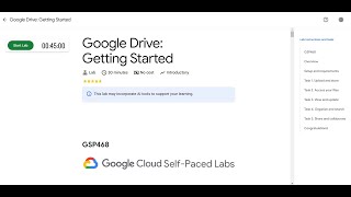 Google Drive: Getting Started | Lab solution #arcade2025 Guide